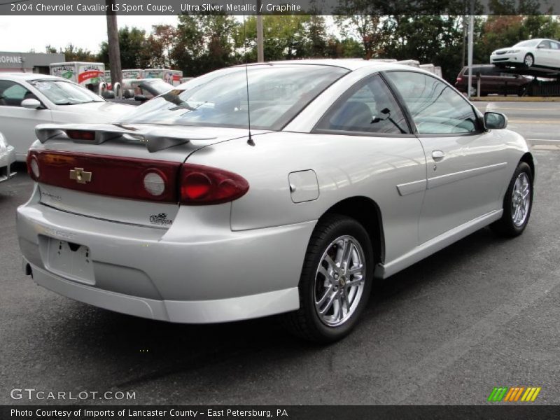 Ultra Silver Metallic / Graphite 2004 Chevrolet Cavalier LS Sport Coupe