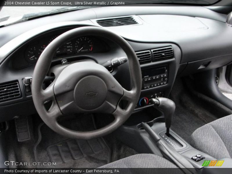 Dashboard of 2004 Cavalier LS Sport Coupe