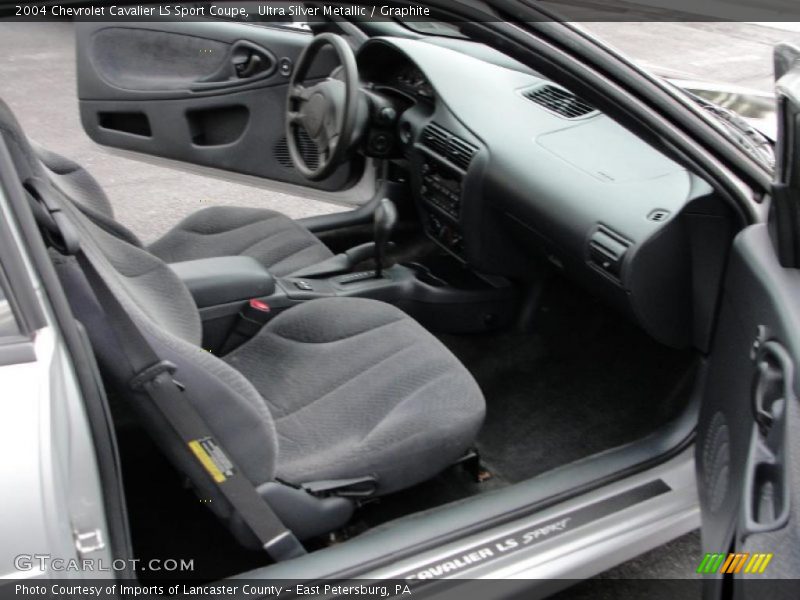 Ultra Silver Metallic / Graphite 2004 Chevrolet Cavalier LS Sport Coupe