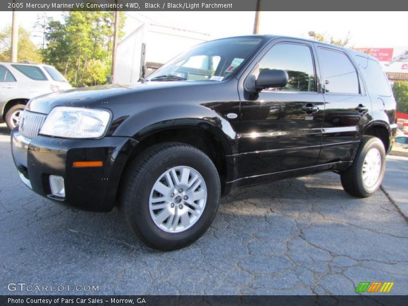 Black / Black/Light Parchment 2005 Mercury Mariner V6 Convenience 4WD