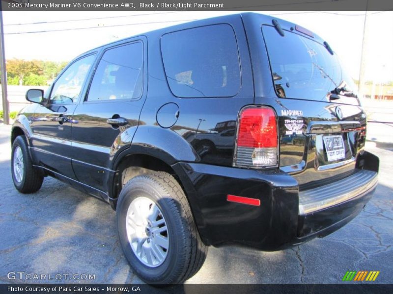 Black / Black/Light Parchment 2005 Mercury Mariner V6 Convenience 4WD