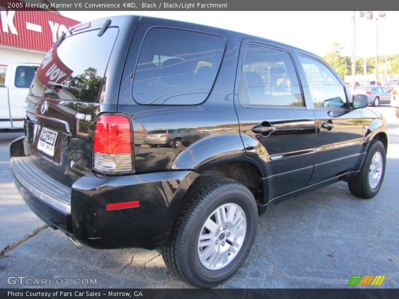 Black / Black/Light Parchment 2005 Mercury Mariner V6 Convenience 4WD