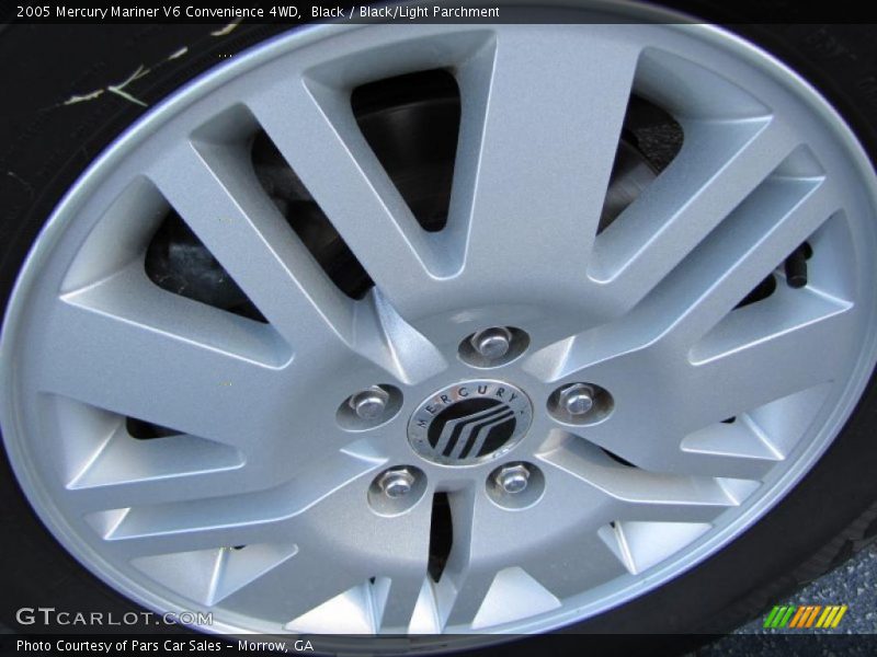Black / Black/Light Parchment 2005 Mercury Mariner V6 Convenience 4WD