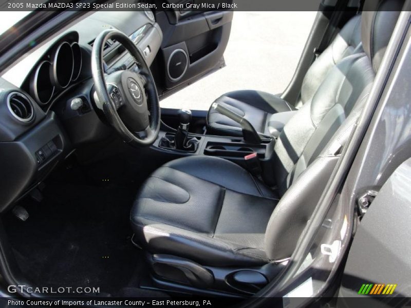  2005 MAZDA3 SP23 Special Edition Sedan Black Interior