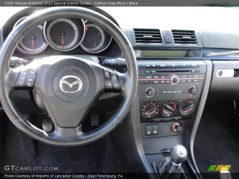 Dashboard of 2005 MAZDA3 SP23 Special Edition Sedan