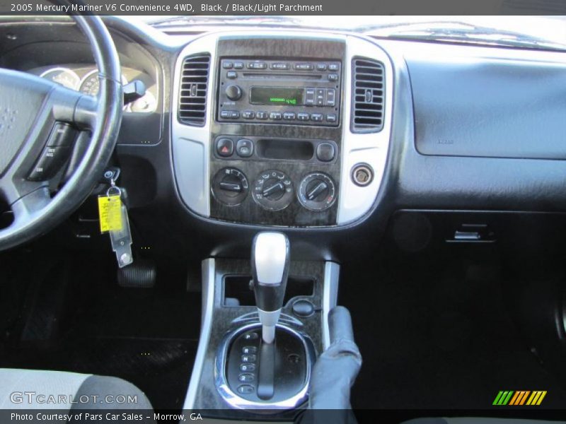 Black / Black/Light Parchment 2005 Mercury Mariner V6 Convenience 4WD