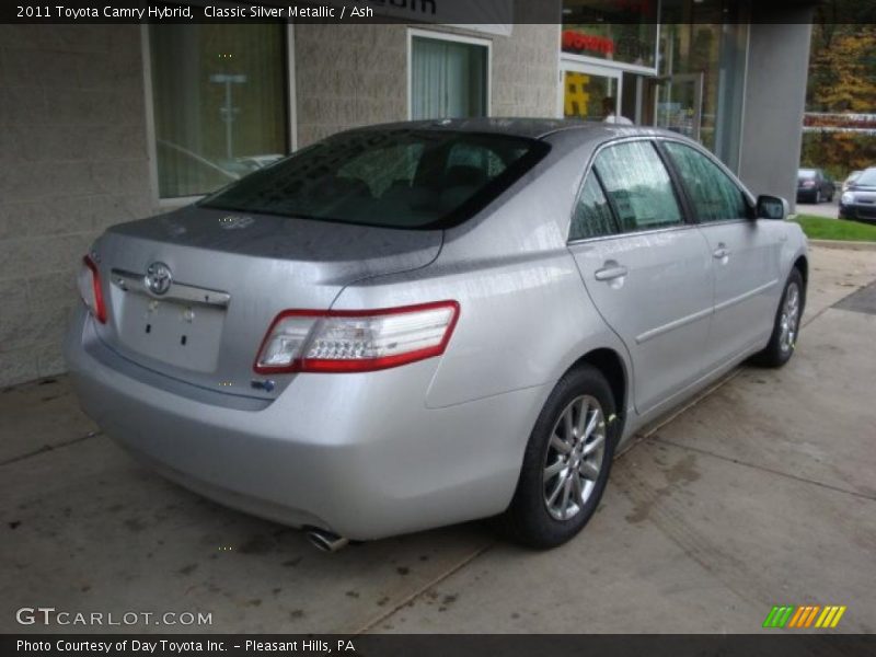 Classic Silver Metallic / Ash 2011 Toyota Camry Hybrid