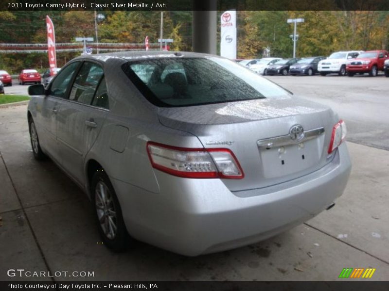 Classic Silver Metallic / Ash 2011 Toyota Camry Hybrid