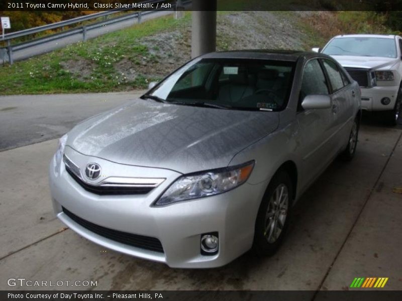 Classic Silver Metallic / Ash 2011 Toyota Camry Hybrid