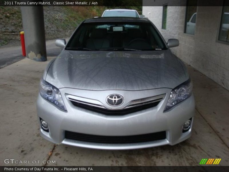 Classic Silver Metallic / Ash 2011 Toyota Camry Hybrid
