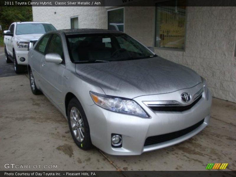 Classic Silver Metallic / Ash 2011 Toyota Camry Hybrid