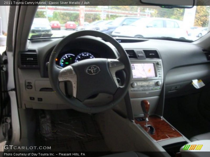 Classic Silver Metallic / Ash 2011 Toyota Camry Hybrid