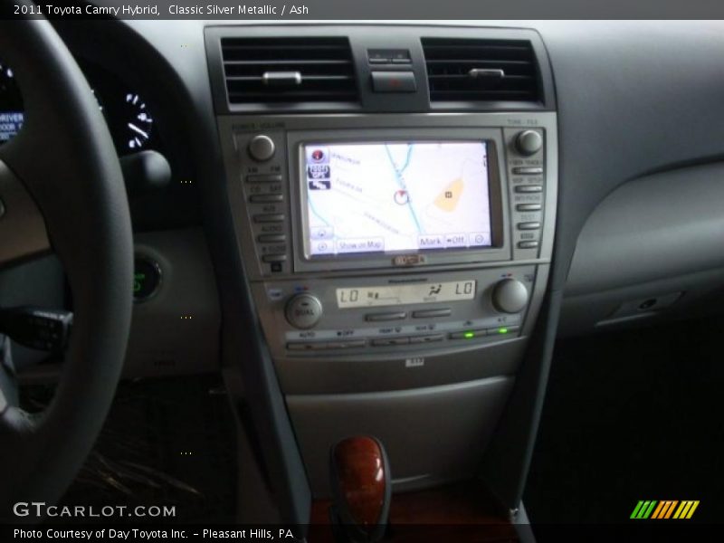 Navigation of 2011 Camry Hybrid
