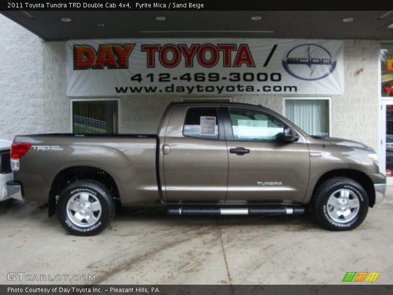 Pyrite Mica / Sand Beige 2011 Toyota Tundra TRD Double Cab 4x4