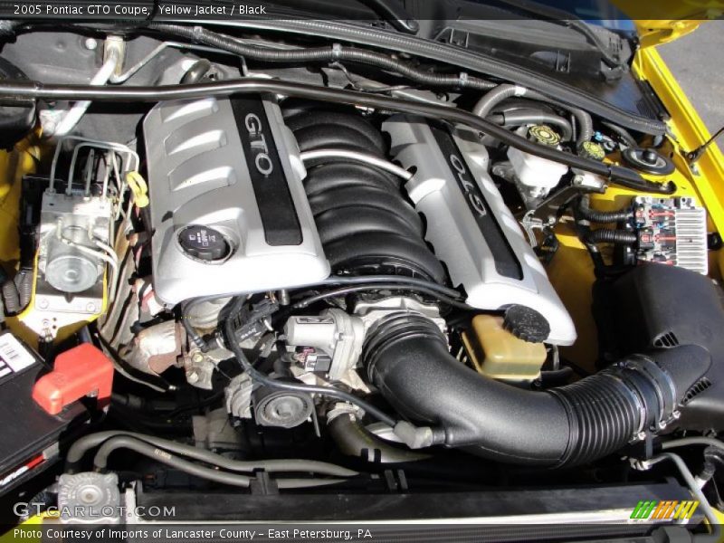  2005 GTO Coupe Engine - 6.0 Liter OHV 16-Valve LS2 V8