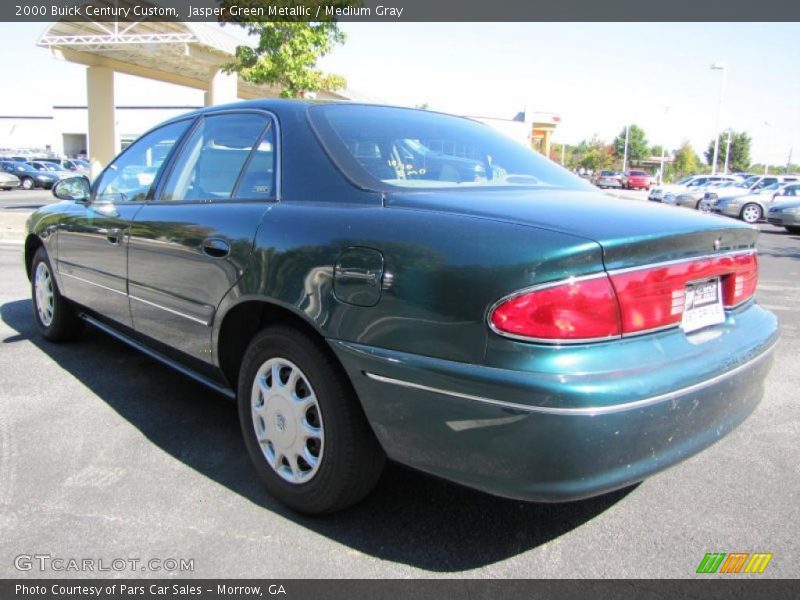 Jasper Green Metallic / Medium Gray 2000 Buick Century Custom