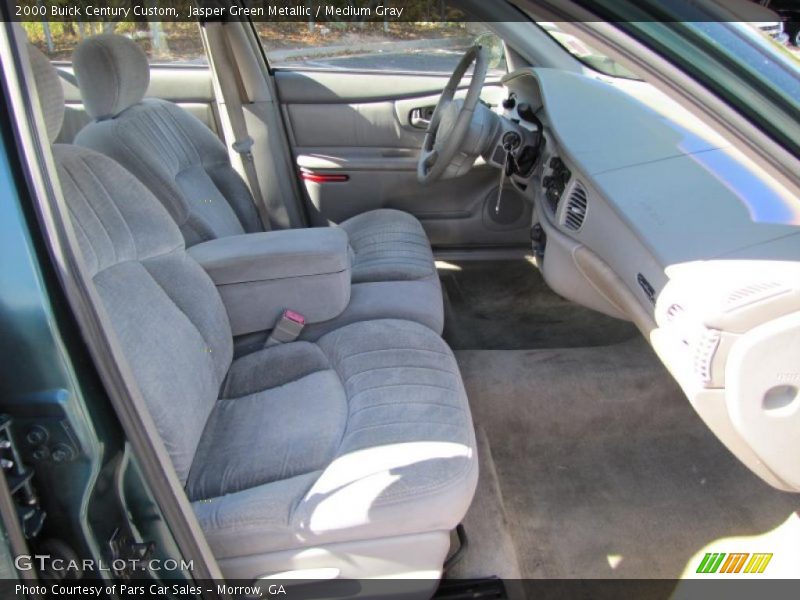 Jasper Green Metallic / Medium Gray 2000 Buick Century Custom