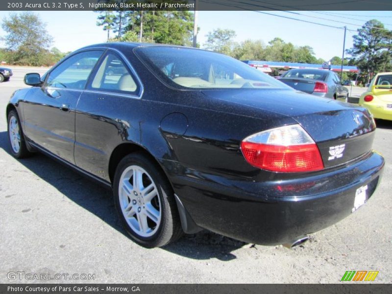 Nighthawk Black Metallic / Parchment 2003 Acura CL 3.2 Type S