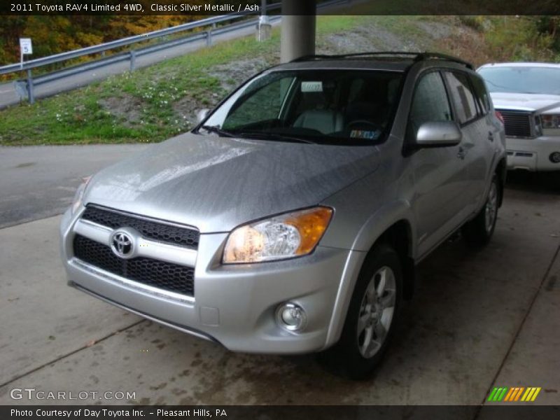 Classic Silver Metallic / Ash 2011 Toyota RAV4 Limited 4WD