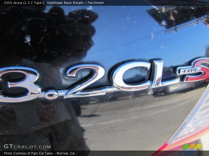 Nighthawk Black Metallic / Parchment 2003 Acura CL 3.2 Type S