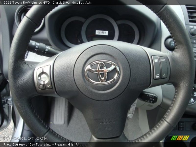Classic Silver Metallic / Ash 2011 Toyota RAV4 Limited 4WD