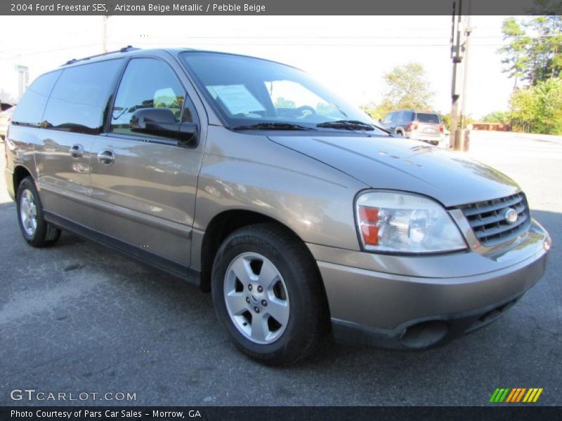 Arizona Beige Metallic / Pebble Beige 2004 Ford Freestar SES
