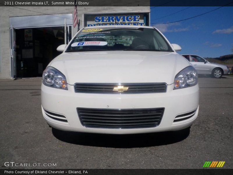 Summit White / Ebony 2011 Chevrolet Impala LT
