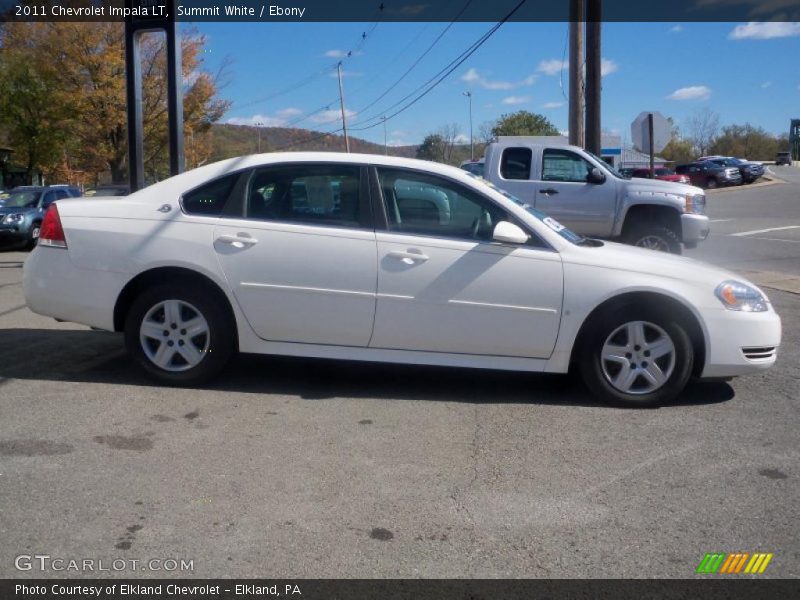 Summit White / Ebony 2011 Chevrolet Impala LT
