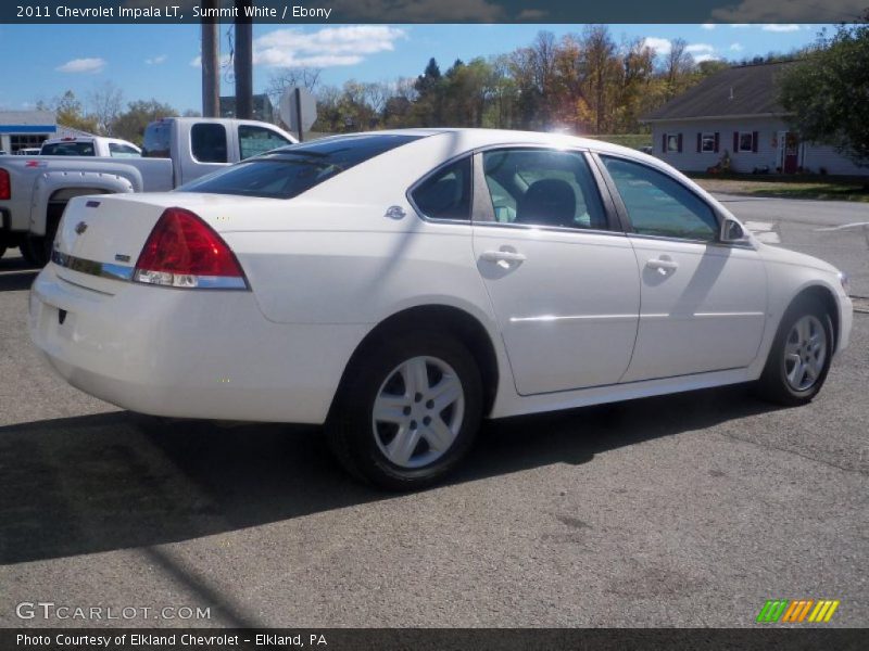 Summit White / Ebony 2011 Chevrolet Impala LT
