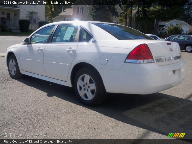 Summit White / Ebony 2011 Chevrolet Impala LT
