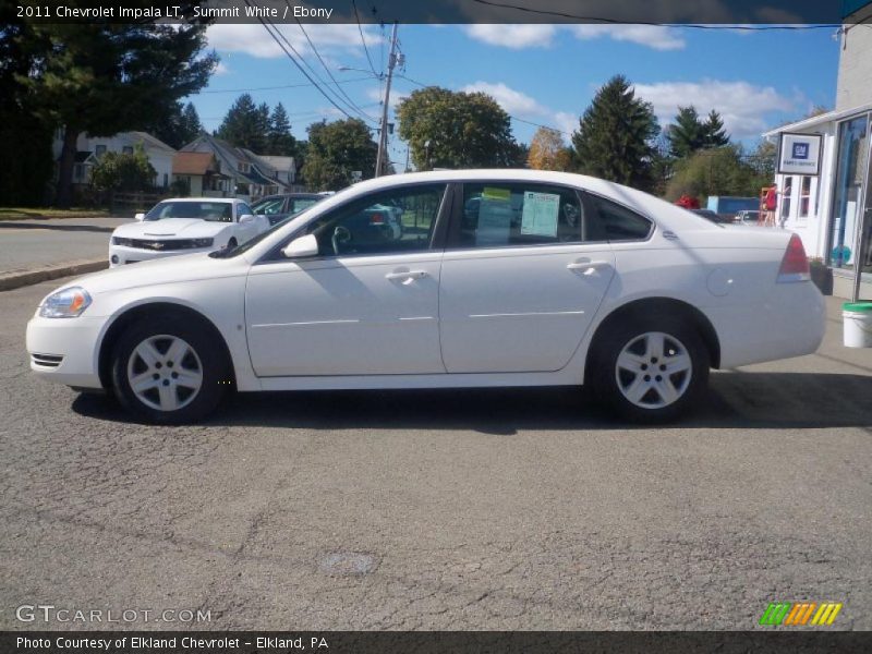 Summit White / Ebony 2011 Chevrolet Impala LT