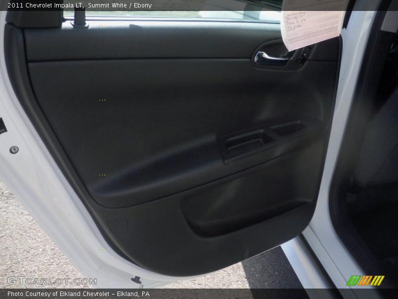 Summit White / Ebony 2011 Chevrolet Impala LT