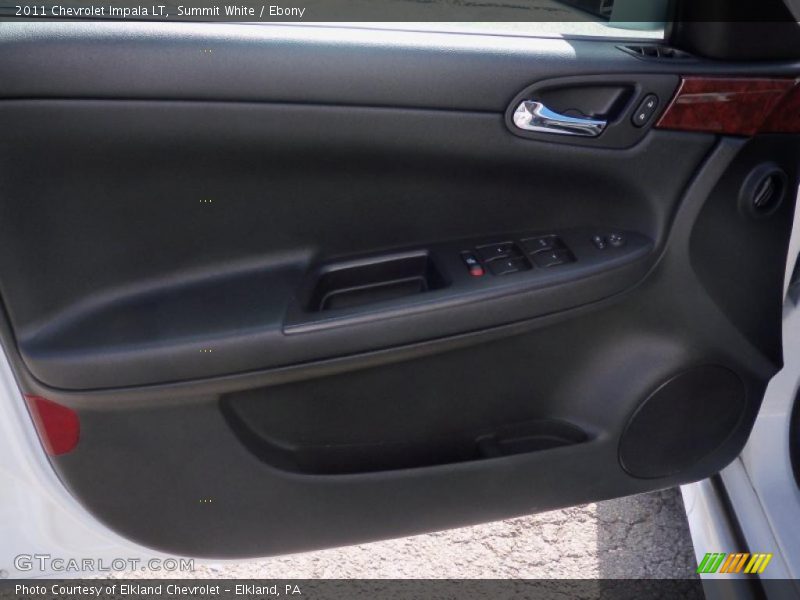 Summit White / Ebony 2011 Chevrolet Impala LT