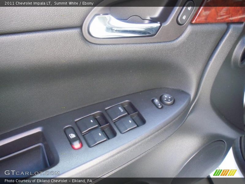 Summit White / Ebony 2011 Chevrolet Impala LT