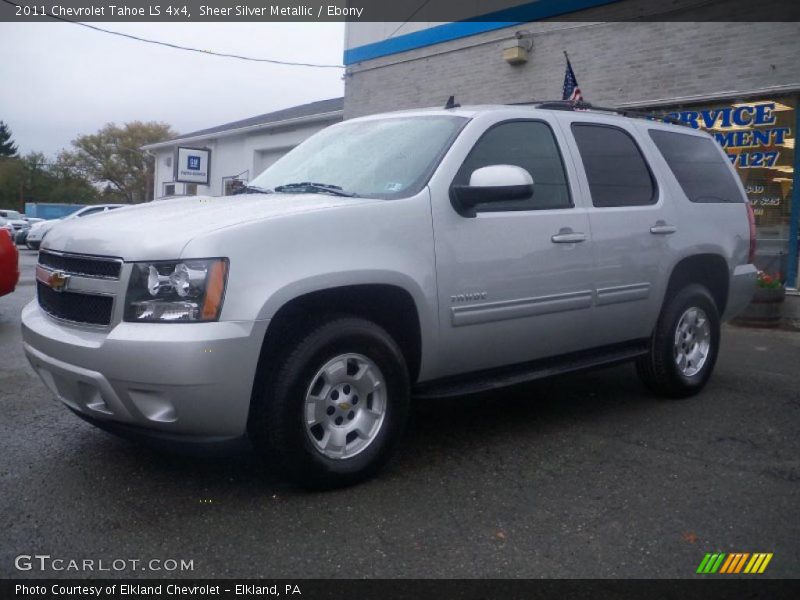 Sheer Silver Metallic / Ebony 2011 Chevrolet Tahoe LS 4x4