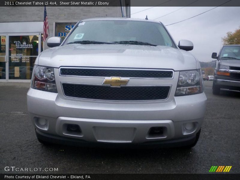 Sheer Silver Metallic / Ebony 2011 Chevrolet Tahoe LS 4x4