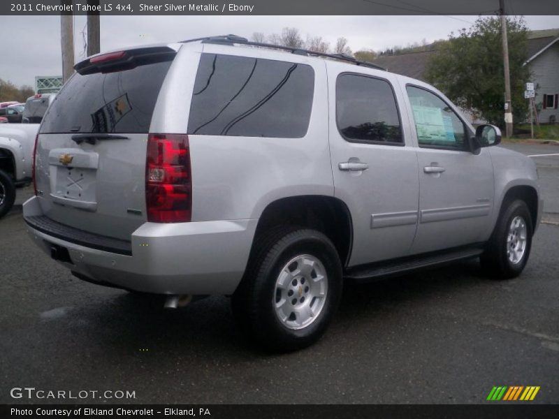 Sheer Silver Metallic / Ebony 2011 Chevrolet Tahoe LS 4x4