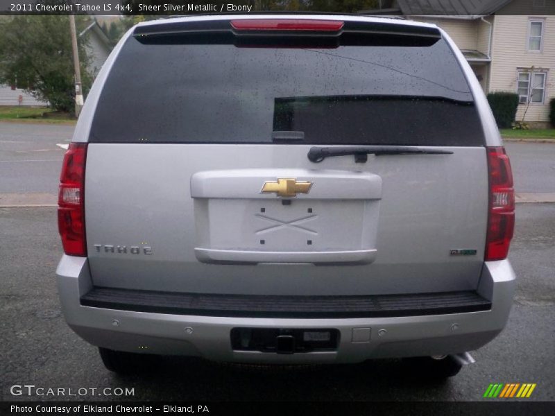 Sheer Silver Metallic / Ebony 2011 Chevrolet Tahoe LS 4x4