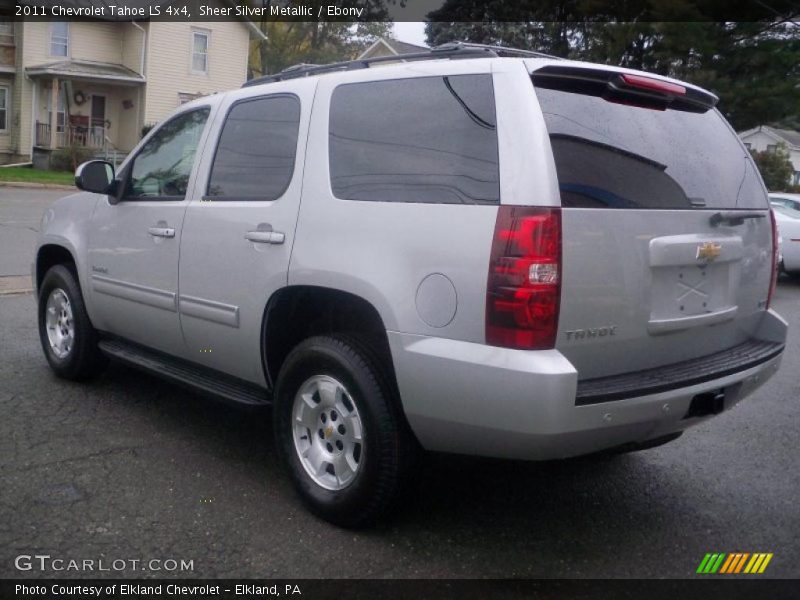 Sheer Silver Metallic / Ebony 2011 Chevrolet Tahoe LS 4x4