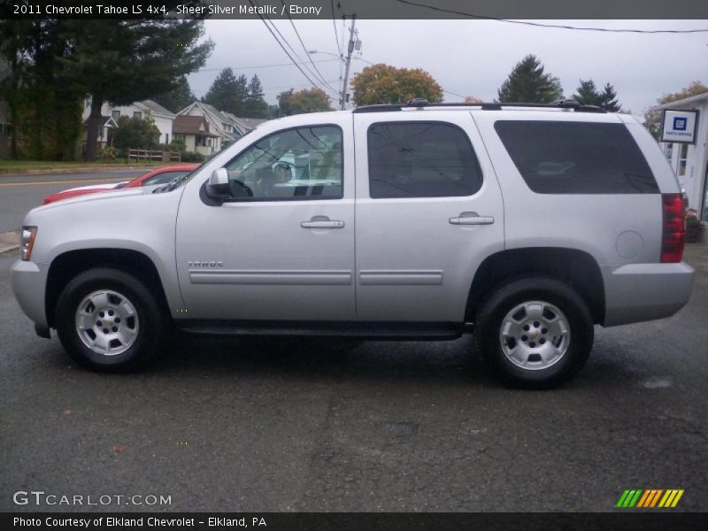 Sheer Silver Metallic / Ebony 2011 Chevrolet Tahoe LS 4x4