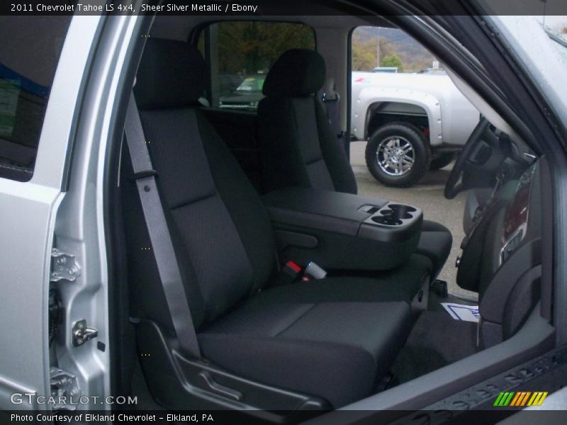 Sheer Silver Metallic / Ebony 2011 Chevrolet Tahoe LS 4x4