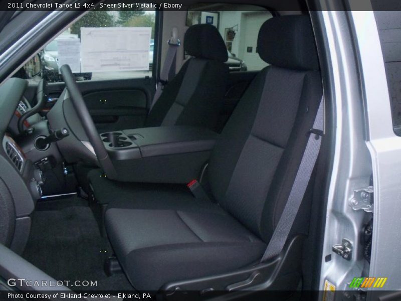 Sheer Silver Metallic / Ebony 2011 Chevrolet Tahoe LS 4x4