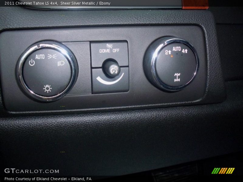 Sheer Silver Metallic / Ebony 2011 Chevrolet Tahoe LS 4x4