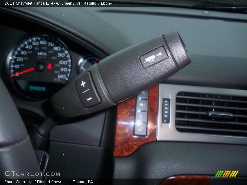 Sheer Silver Metallic / Ebony 2011 Chevrolet Tahoe LS 4x4