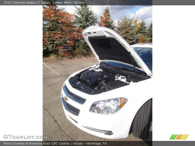 Summit White / Ebony 2010 Chevrolet Malibu LT Sedan