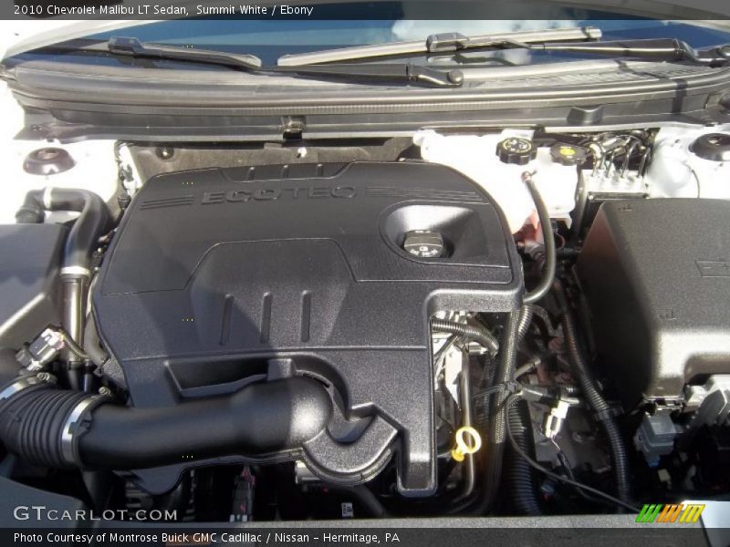 Summit White / Ebony 2010 Chevrolet Malibu LT Sedan