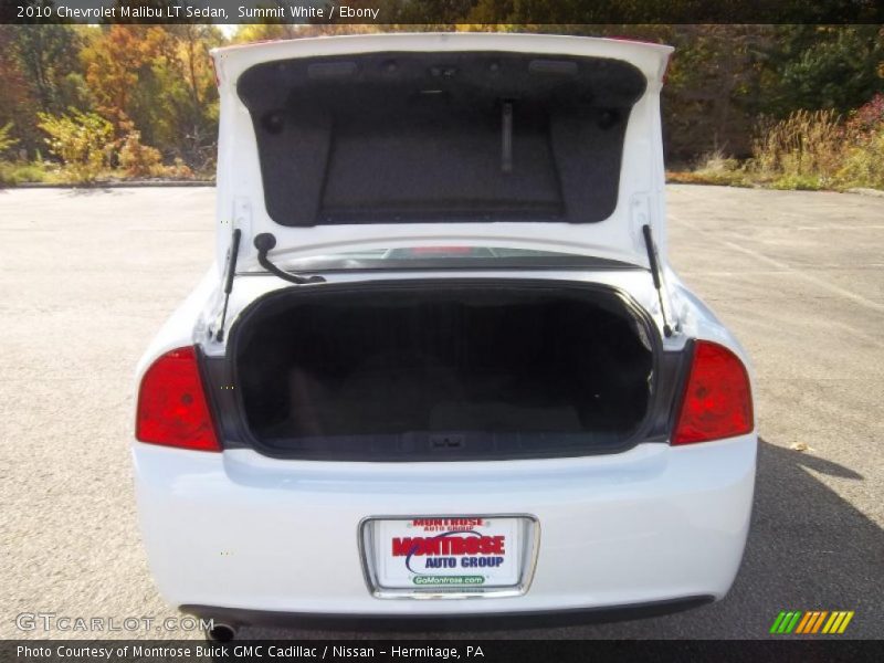 Summit White / Ebony 2010 Chevrolet Malibu LT Sedan