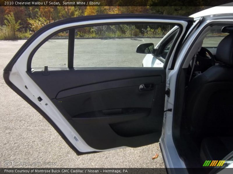 Summit White / Ebony 2010 Chevrolet Malibu LT Sedan