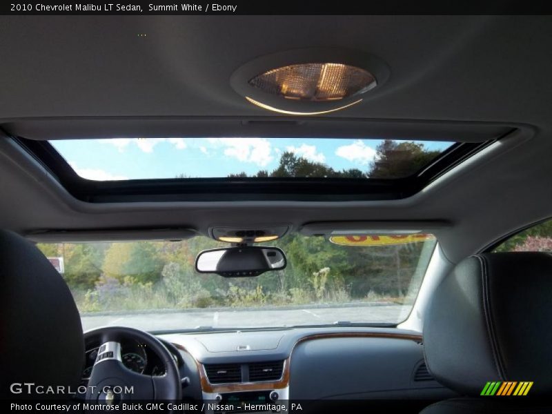 Summit White / Ebony 2010 Chevrolet Malibu LT Sedan