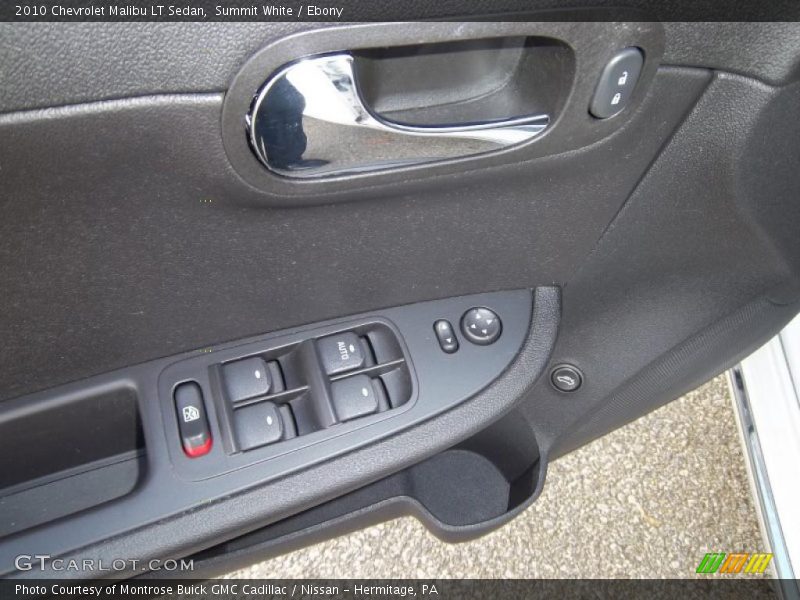 Summit White / Ebony 2010 Chevrolet Malibu LT Sedan